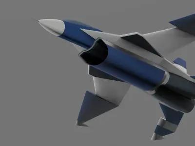 ig-84 Aircraft model 3D model 3D model