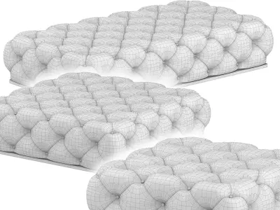 Vittoriafrigerio pouf Free 3D model