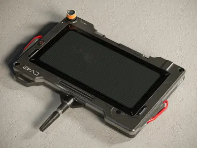 Sci-fi Controller V42 PBR Low-poly 3D model