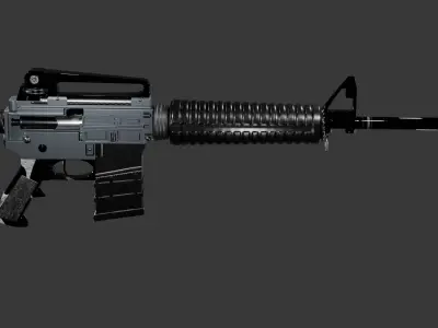 M4A1 Rifle High Quality 3D model