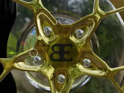 Bugatti chiron 3D model