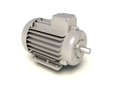 Motor dynamo engine part and industrial needs 3D model
