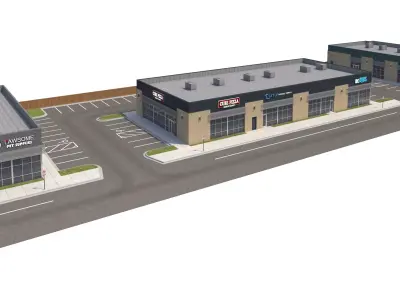 Retail-114 Retail Stores 3D model