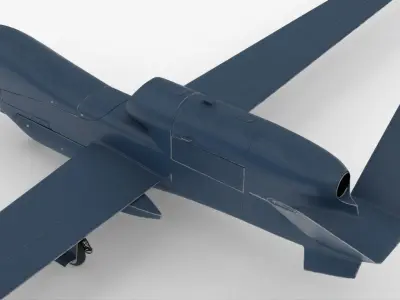 8K Unmanned Aerial Vehicle Drones UDIM textures 3D model