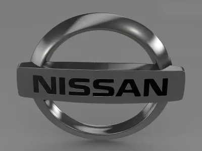 Nissan Logo 3D model