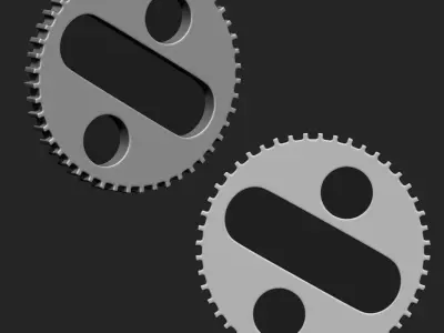 Steampunk Gears IMM Brush Pack 19 in One Vol 5 3D model