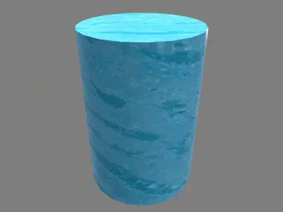 Storage Water Low-poly 3D model