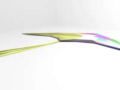 Arrow Kite 3D model