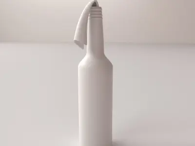 Molotov Cocktail 3D model