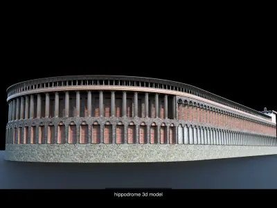 old constantine scenes 3D Model Collection