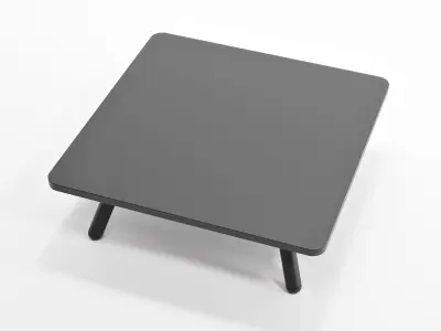 Sqare Couch Table - Koenig Neurath Free 3D model