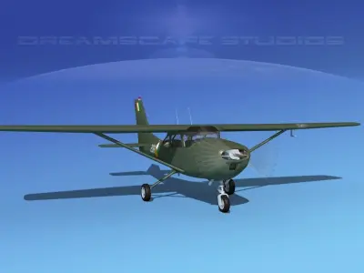 Cessna T-41 Mescalero Ireland 3D model