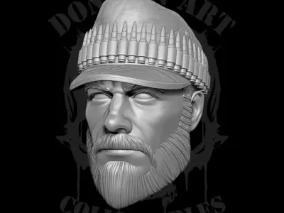 Rock n Roll V2 Fan Art Kit STL files for action figures 3D print model