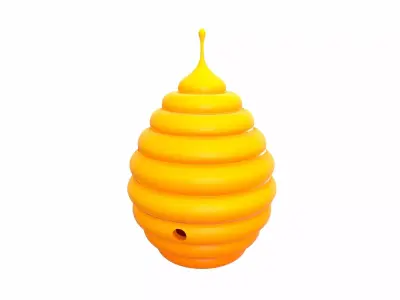 Bee Hive 3D model