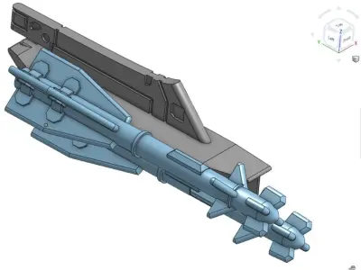 MiG-23 Flogger Upgrade Set 3D print model
