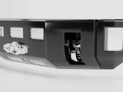 BUMPER KELDERMAN FRONT FOR F250 2017 3D model