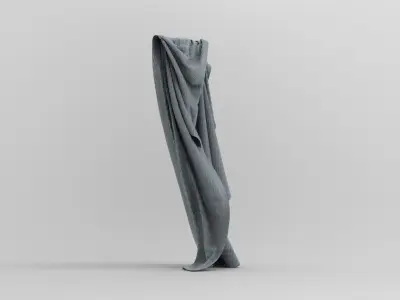 Clothing FBX 3 in 1set 10 Low-poly 3D model