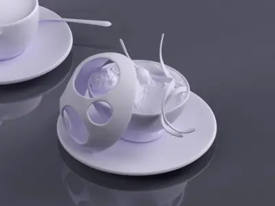 Dessert 0001 3D model