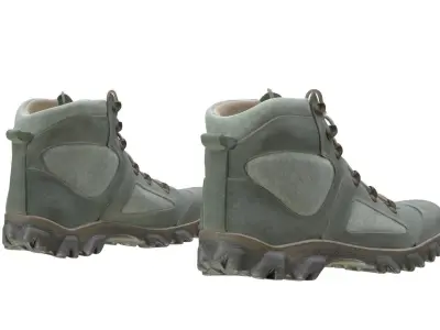 Boots 201 - All MH Bodies - UE5 Skeletons - Rigged Low-poly 3D model