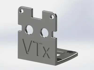 Custom VTx mount Free 3D model