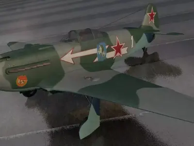 Yakovlev Yak-3 3D model