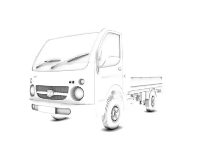 Tata Ace 3D model