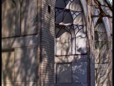 Chaharbagh School 3D model