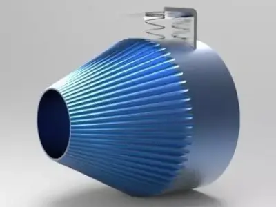 Spool Adapter For Quick Change 3D model