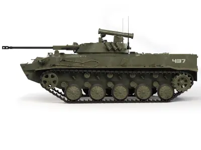 BMD-3 Bakhcha 1990 3D model