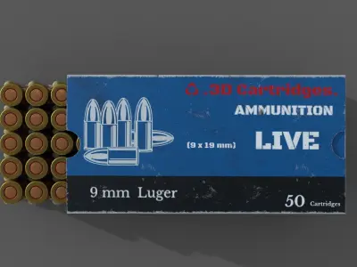 Ammo box 3D model
