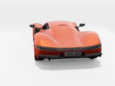 Aspark Owl 2020 Free 3D model