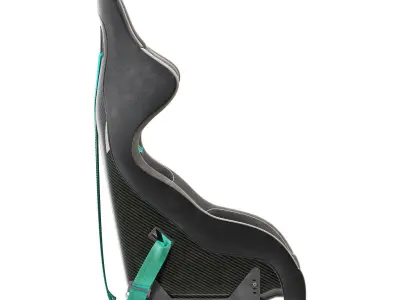 sparco pro 2000 racing seat 3D model