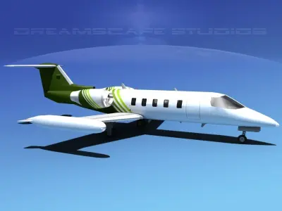 Gates Bombardier Learjet 35 V16 3D model