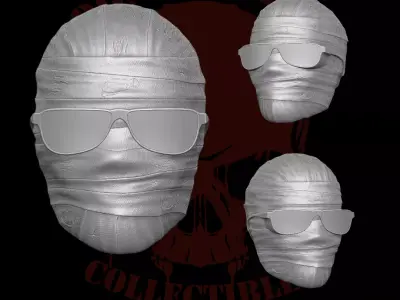 Negative Man DC Fan Art STL Files For Action Figures 3D print model