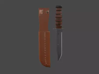 Kabar Free 3D model