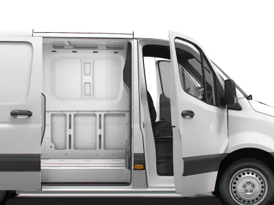 Freightliner Sprinter L1H1 FWD HQ Interior 2024 3D model