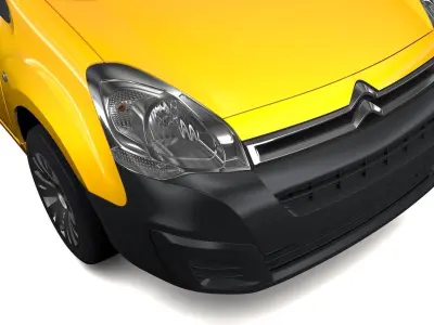 Citroen Berlingo Van L2 2slidedoors 2017 3D model