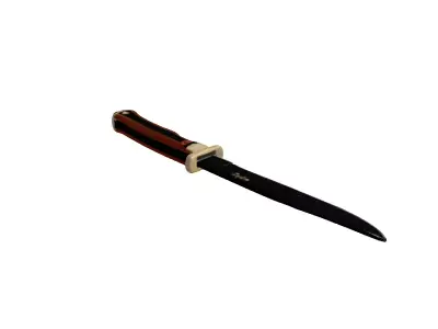 Tactical Combat Knife 3D Model 3D model