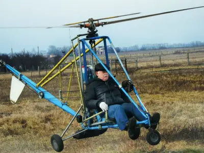 homemade helicopter Free 3D model