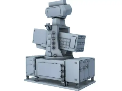 Sea Oryx Missile Launcher 3D model