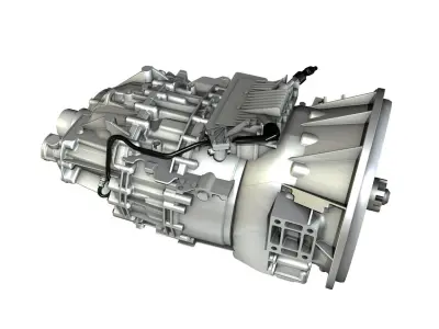 Transmission gearbox 3D model
