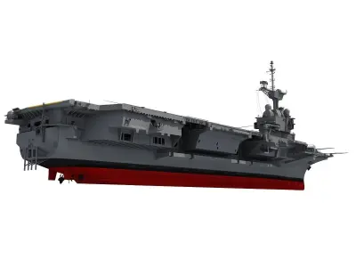 Set of Military Carriers 3D model