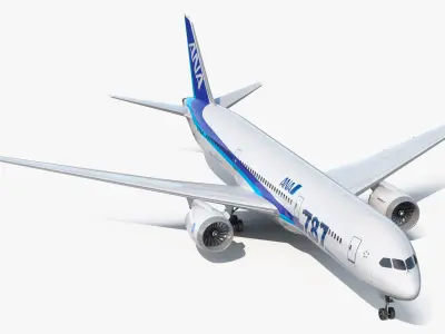 Boeing 787-9 Dreamliner ANA Livery 3D model