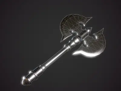 Axe - Low Poly Free low-poly 3D model