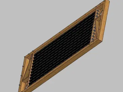 Solar Panel Free 3D model