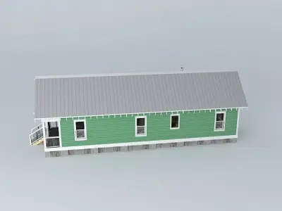 Shotgun House Free 3D model