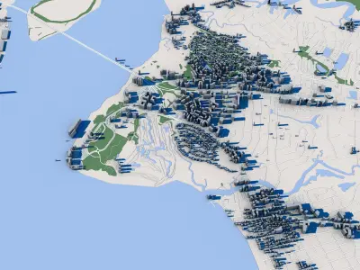 Charleston South Carolina USA 3D model