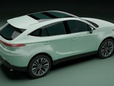 2020 Toyota Venza Low-poly 3D model