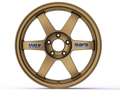 Volk RAYS TE37 Original 3D model