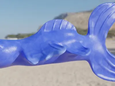 Small Sea Creature 3D model